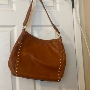 Michael by Michael Kors- saddle brown leather purse. Excellent condition.